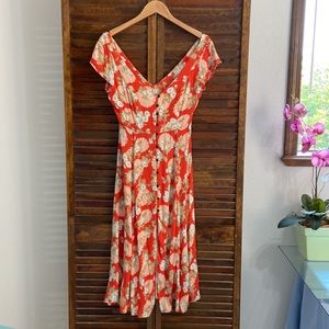 Urban Outfitters floral maxi dress